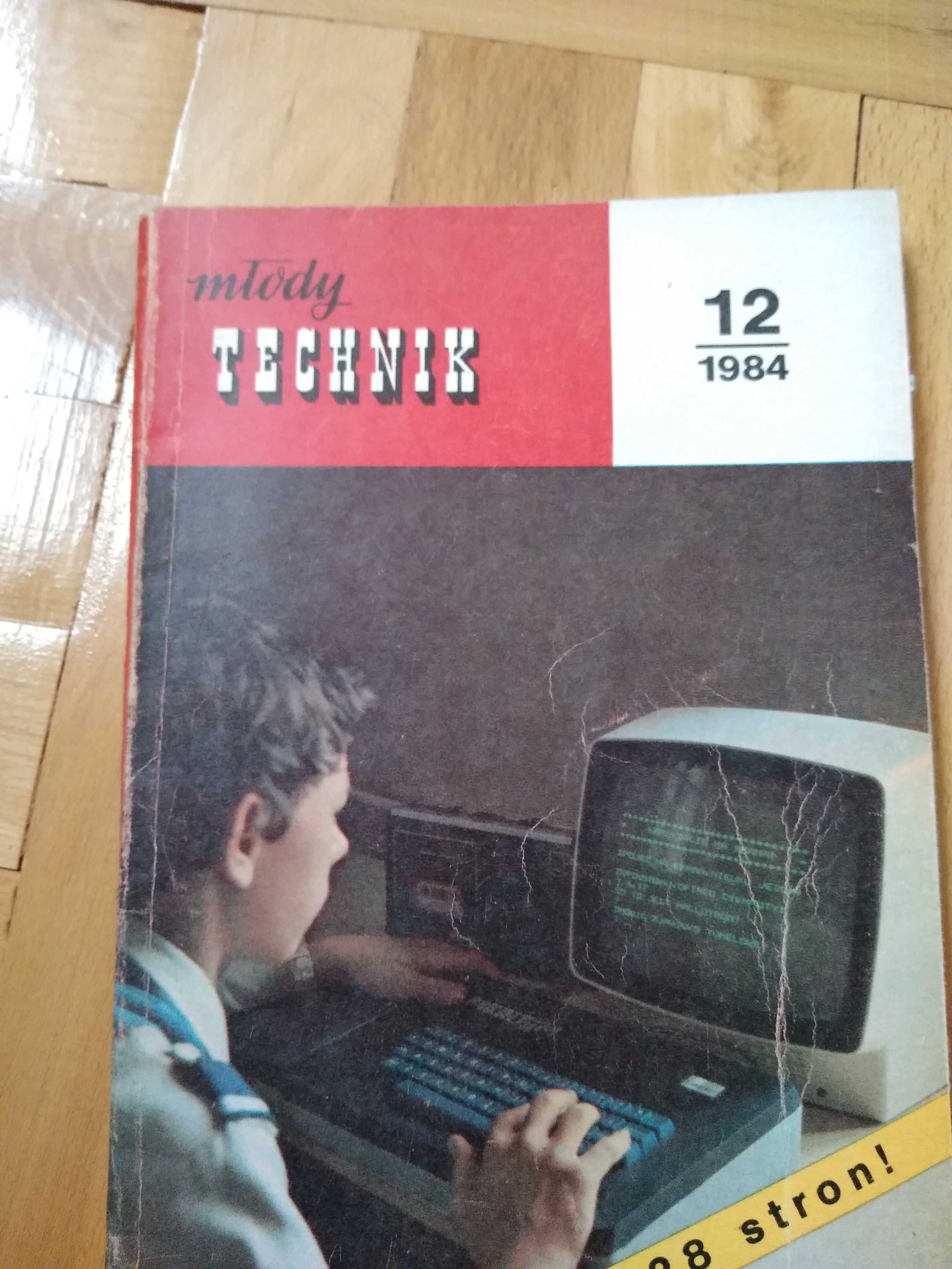 Młody Technik, magazyn naukowo-techniczny lata 1983 do 1989 - pakiet