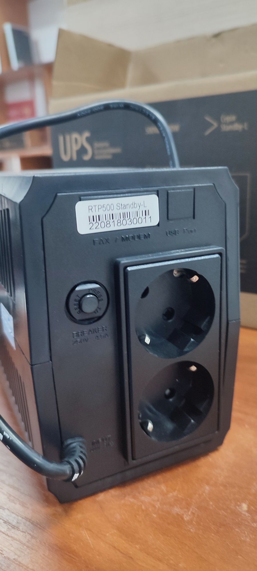 Джерело безперебійного живлення RITAR RTP500 Standby-L 300W