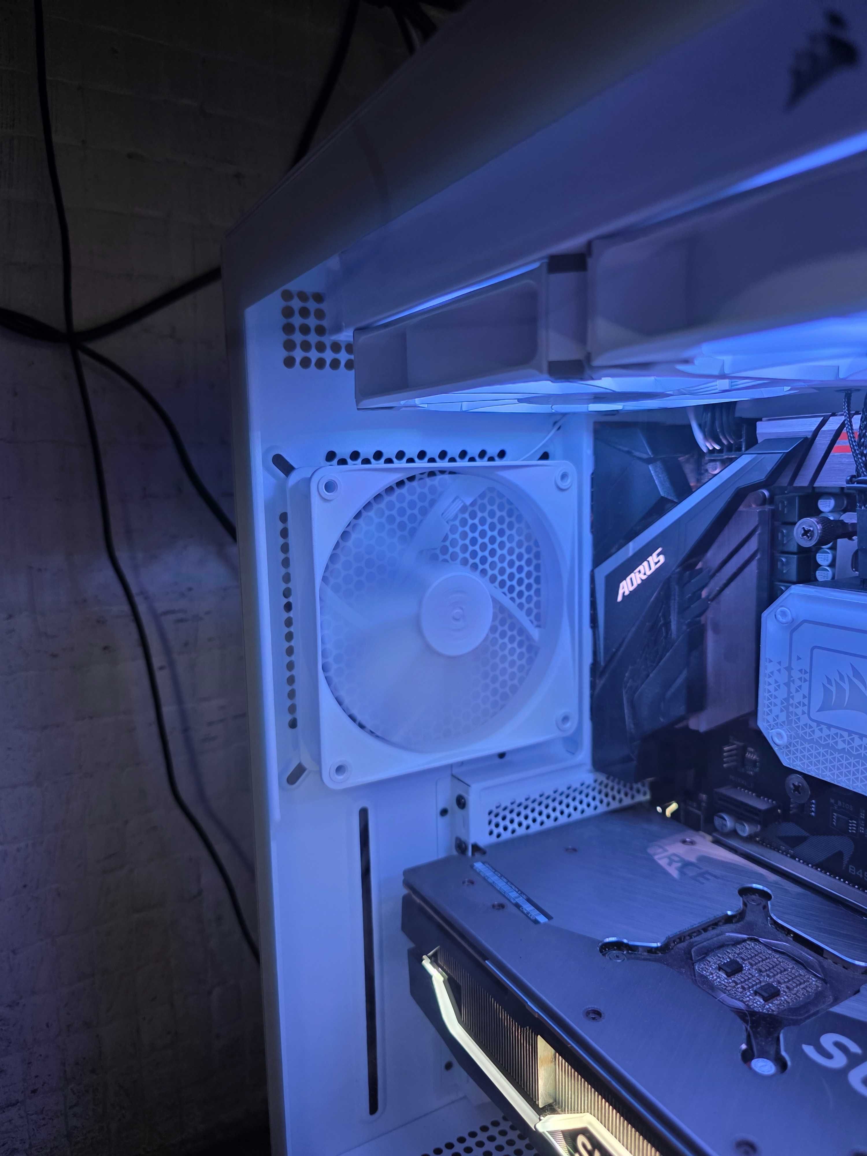 Caixa ATX NZXT H7 Flow Branco Vidro Temperado