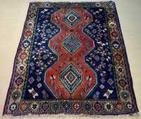 Perski dywan Yalameh Persja 158 # 116 Ręcznie tkany wełniany z Iranu
