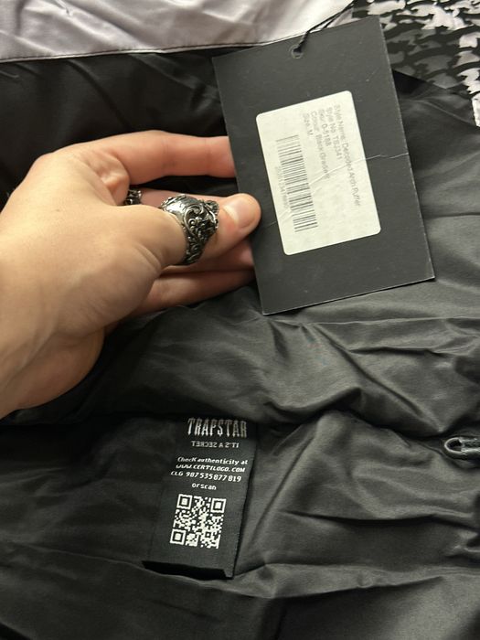 TRAPSTAR puffer jacket drill drip куртка курточка пуховик зимняя S M L