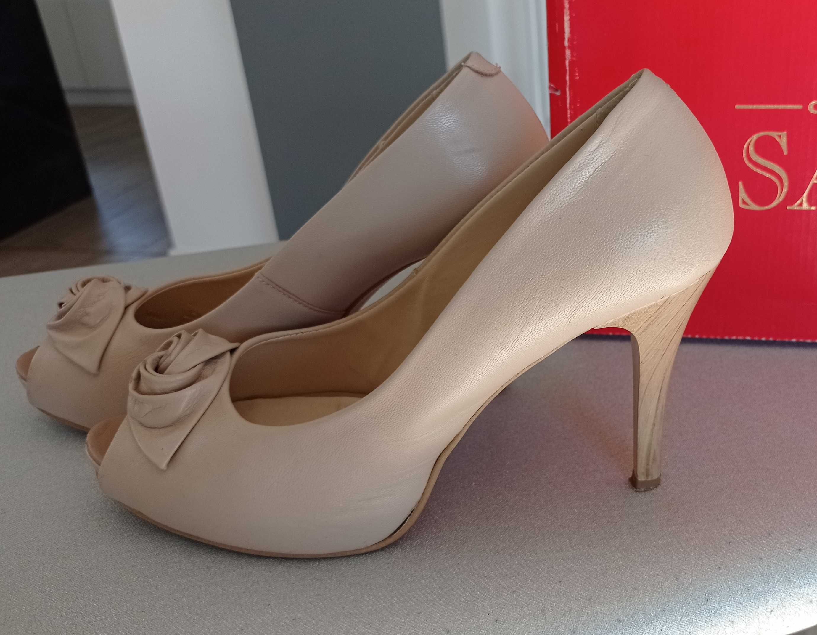 Buty skórzane Sala Collection 38
