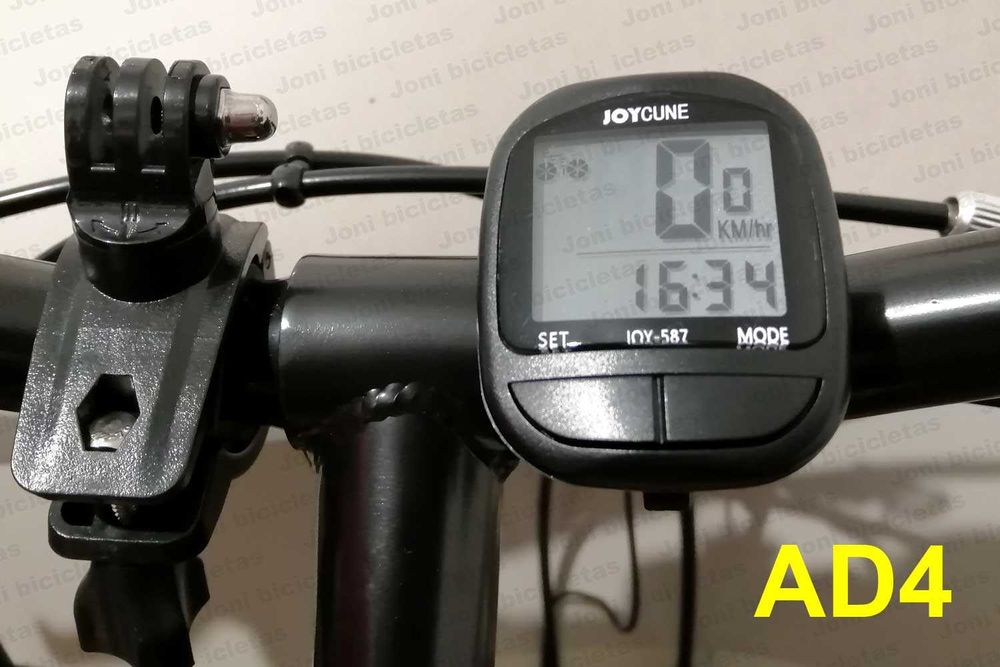 Computador de bicicleta (velocímetro, conta-quilómetros,etc)