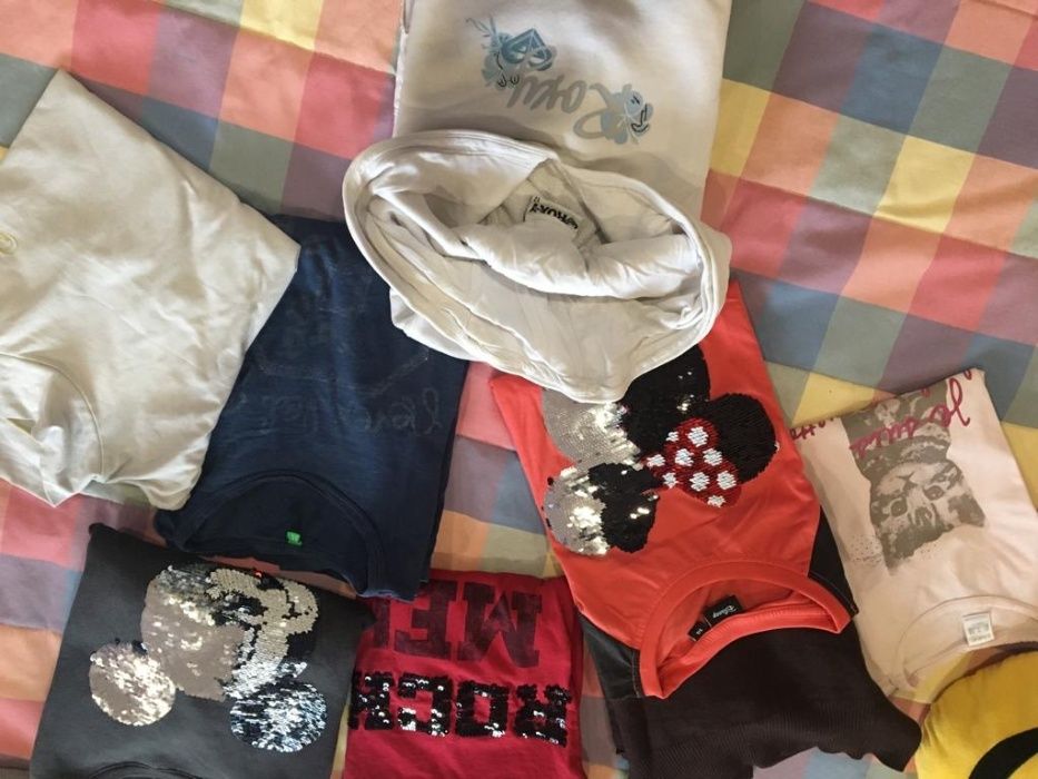 Pack 9 Sweatshirt de Marca para menina 8-10 anos