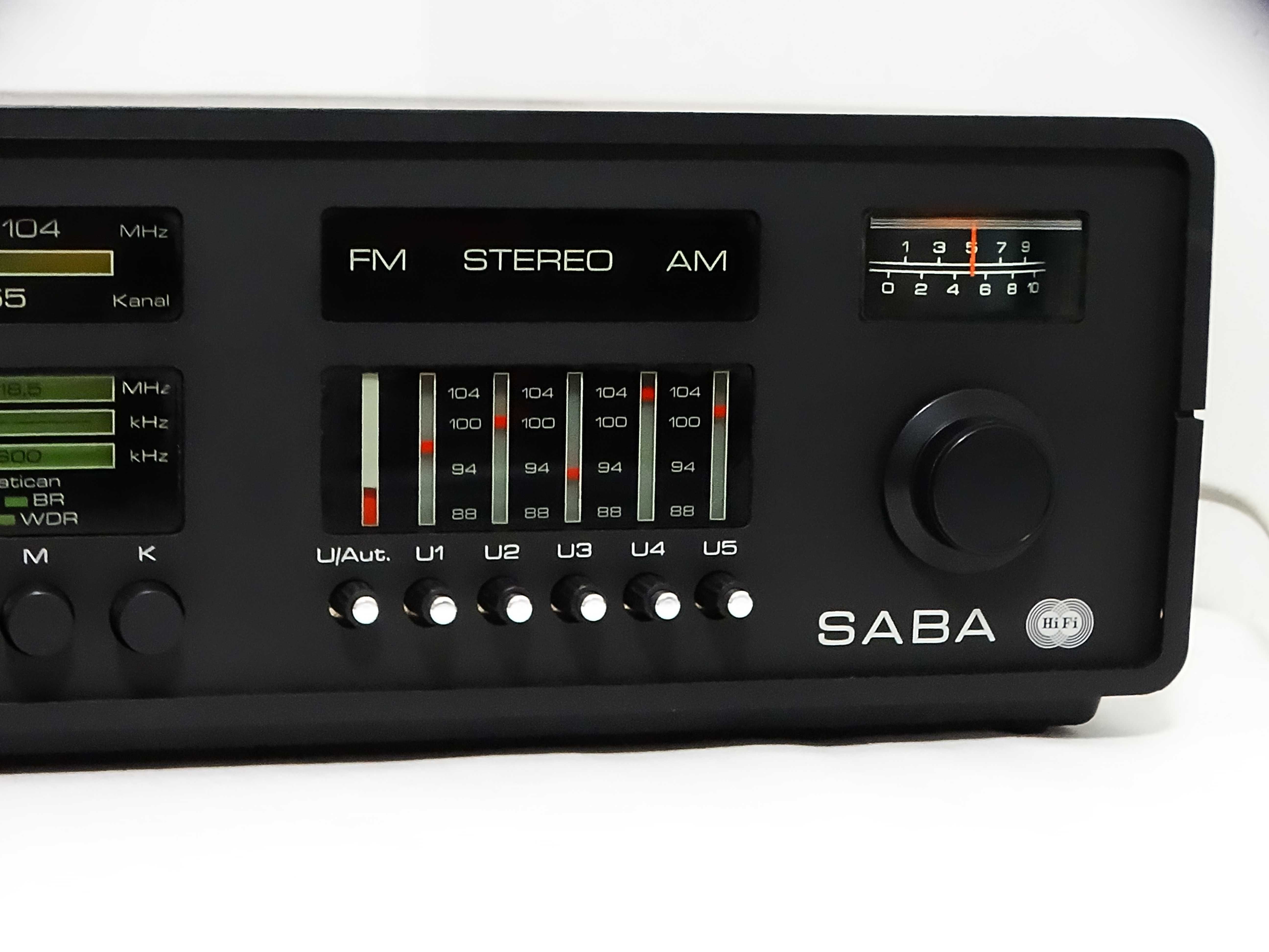 Radio Saba HiFi Studio 8070 amplituner 1974