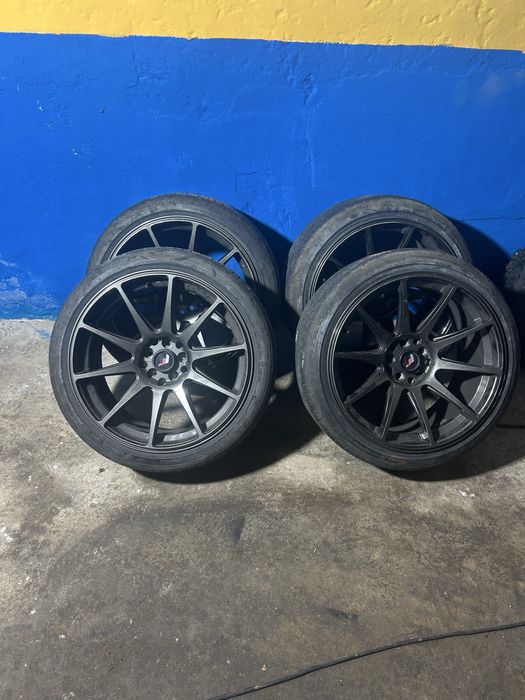 Vendo Jantes Japan racing JR11 5x100 X 5x120 Gunmental