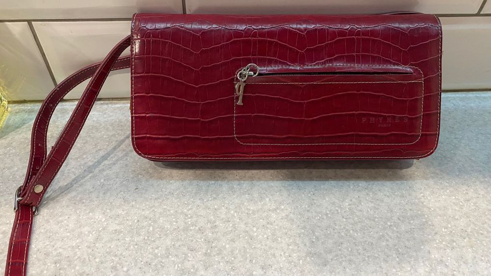 Сумка клатч шкіра рептилія