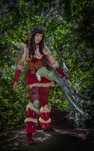 Cosplay przebranie League of Legends Sivir Bandit