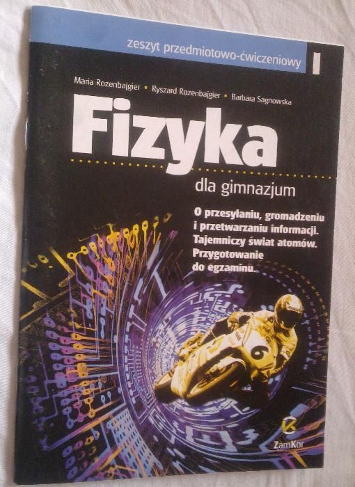 Fizyka dla gimnazjum. Zeszyt przedmiotowo- ćwiczeniowy. ZamKor