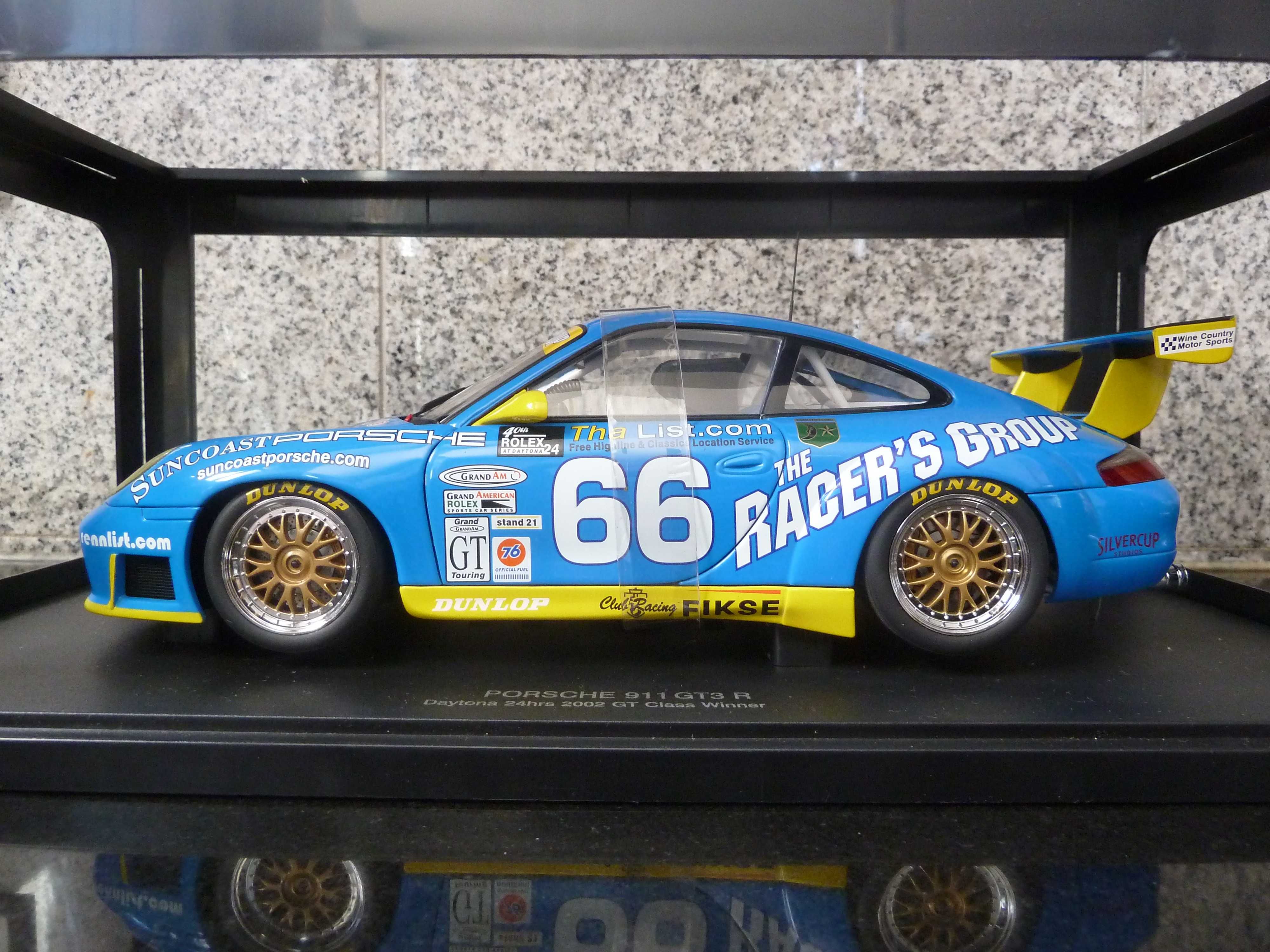 1:18 AutoArt, Porsche 911 GT3 R, Daytona 24H 2002, Minichamps