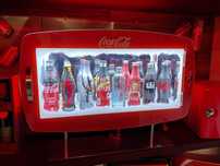 Expositor coca-cola tipo frigorífico