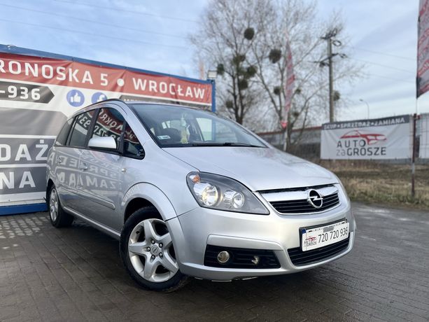 Opel Zafira 1.9 CDTI//2007//7 osobowy//Kamera cofania//HAK//Zamiana