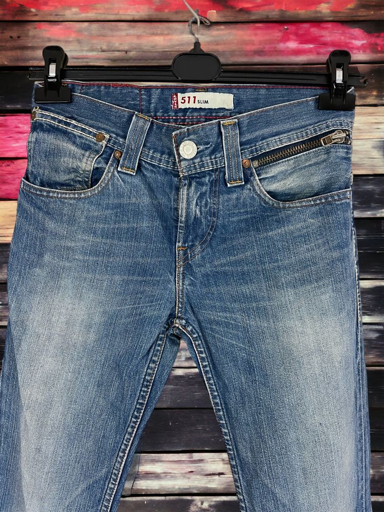 Levi’s 511 roz. W29 L32 damskie dżinsy straight