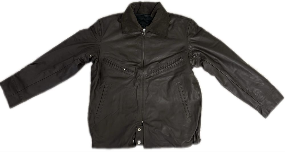 Шкіряна кожаная куртка