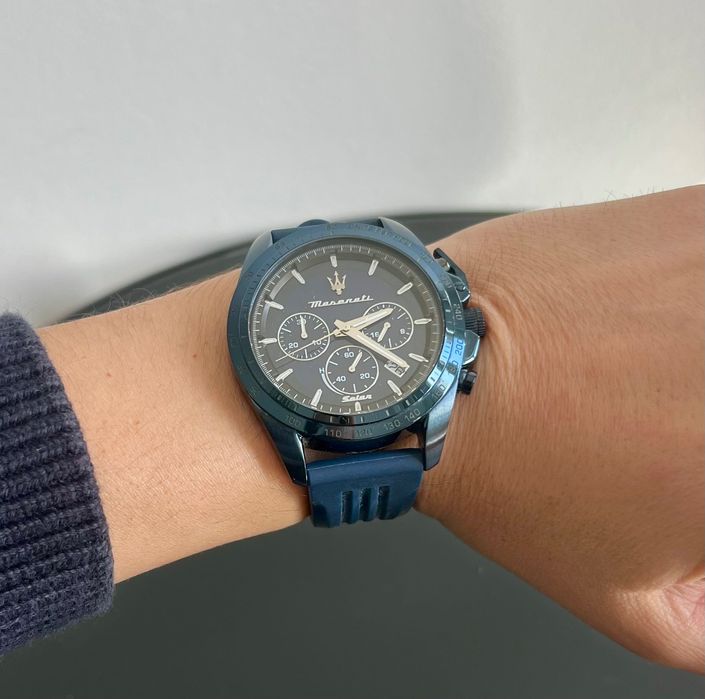 Relógio Maserati Solar Blue