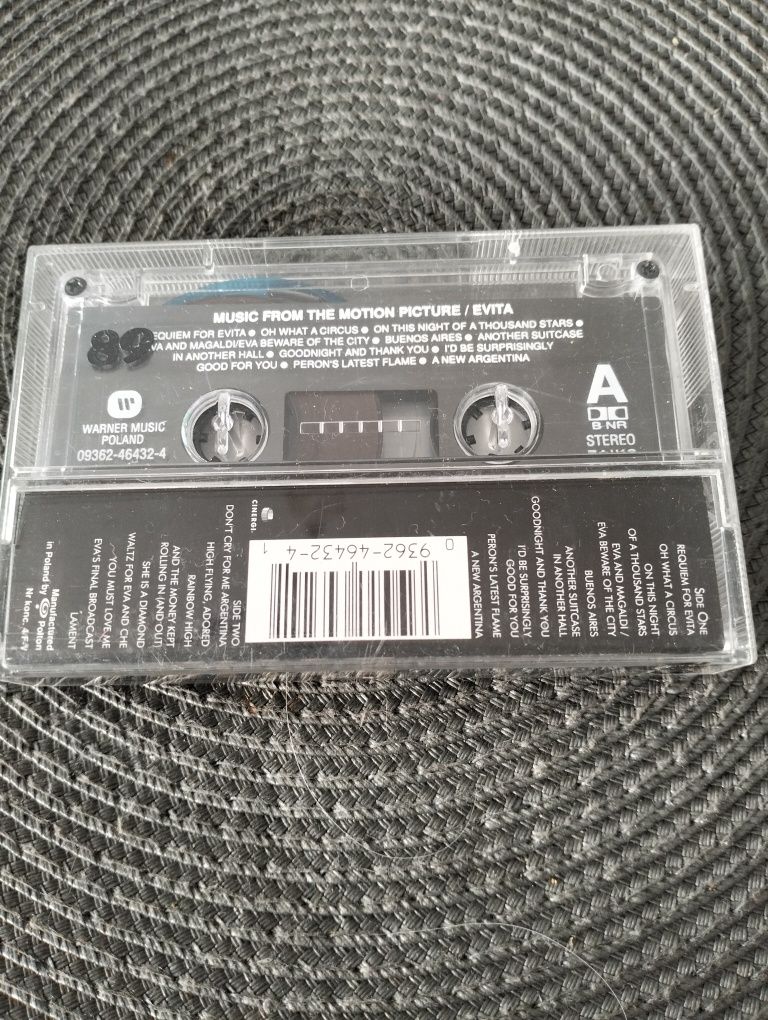 Madonna Evita kaseta magnetofonowa