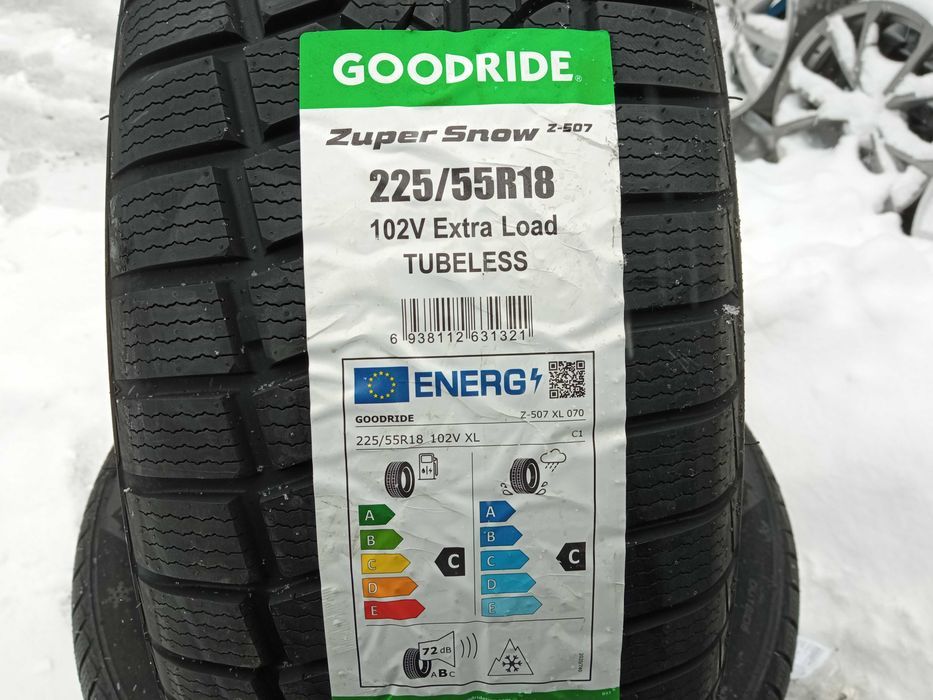 225/55R18 Goodride XL Zima Nowe 1szt Para Komplet Montaż Gratis N1820