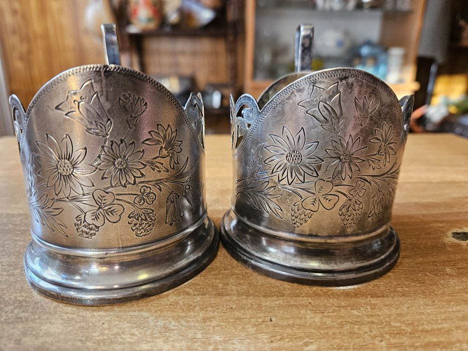 Подстаканники из серебра 875*