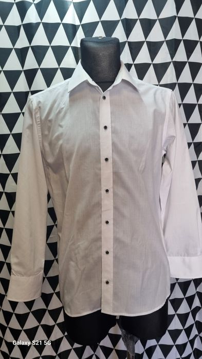 Biała koszula z długim rękawem  Capitol 40  164/170