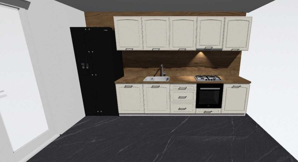 Meble kuchenne AMELIA (PATYNA) - meble na wymiar