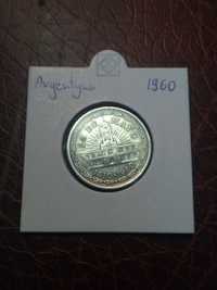 Moneta Argentyna 1 peso 1960 rewolucja majowa