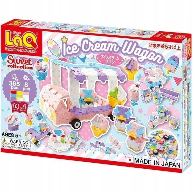 Klocki Edukacyjne Ice Cream Wagon, Laq