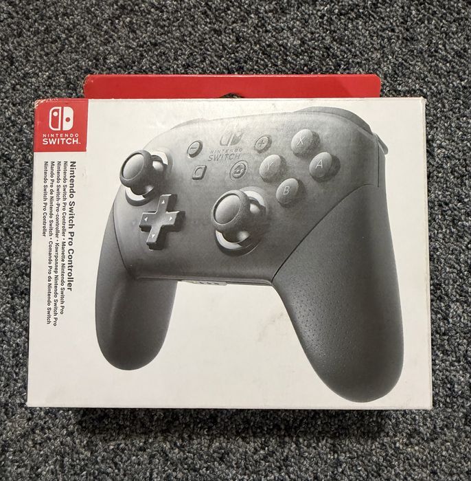 Switch pro controller novo selado com fatura e garantia