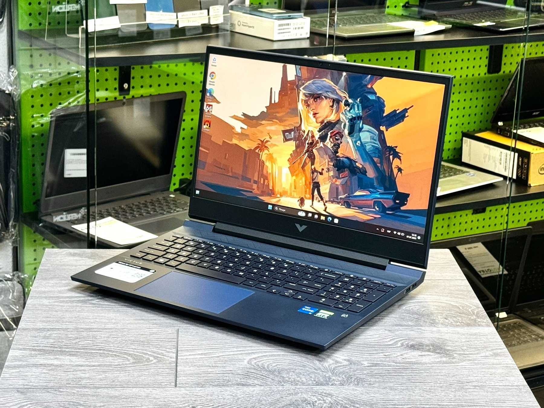 Игровой ноутбук HP Victus 16-d0013dx / RTX 3050 / Core i5-11400H