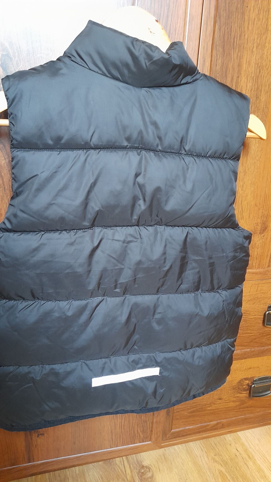 Bezrękawnik kamizelka 134/140 chłopięca  h&m czarna