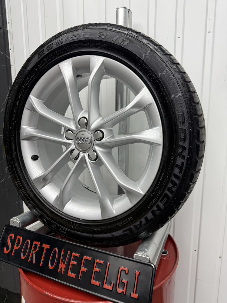 Alufelgi KOMPLET 18 cali 5x112 Audi A3 A4 Q3 A6 VW SKODA SEAT Opony