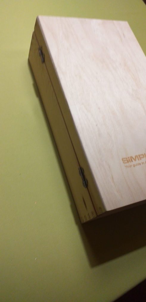 Opakowanie drewniane na wino
