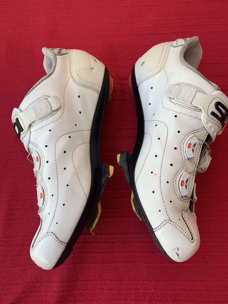 Sapatos de estrada SIDI 42 com sola em carbono