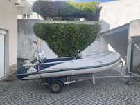 Barco HonWave T40 (4metros) com Motor Honda BF20 (20cvs)