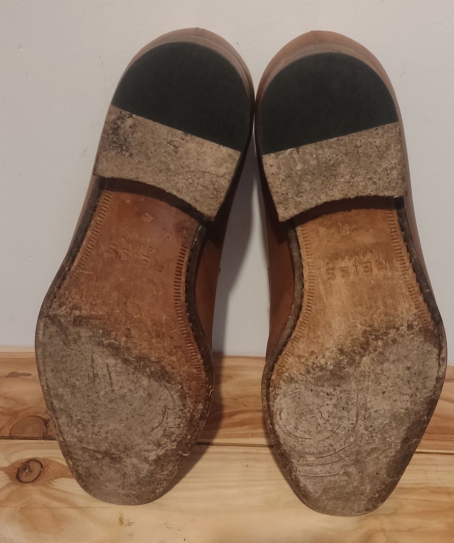 REISS London buty pełna skóra naturalna r.45 loafers