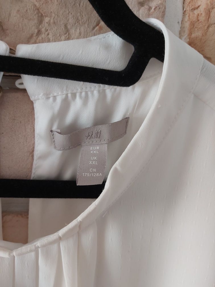 Bluzka ecru  H&M xxl