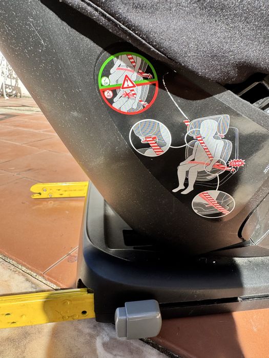 Cadeira auto maxi cosi rodifix com isofix