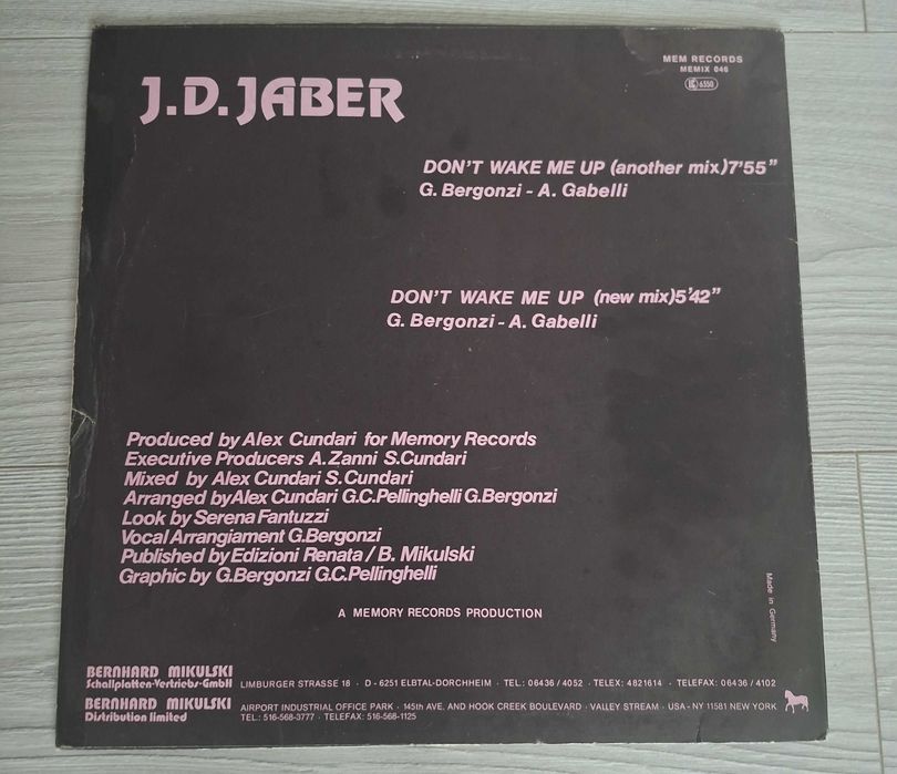 J.D.Jaber - Don't Wake Me Up