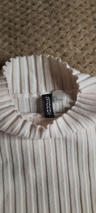 Гольф белый тёплый