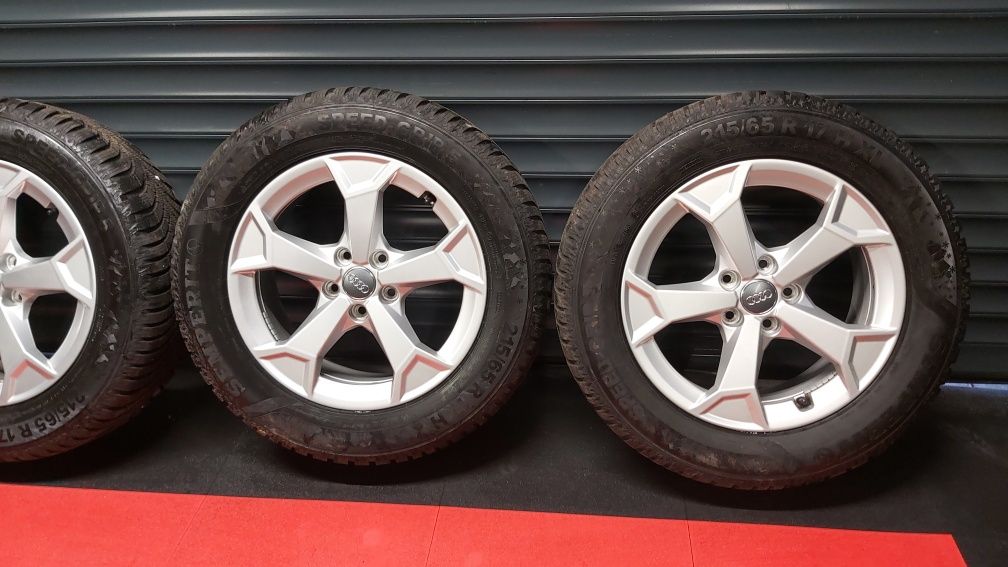 Koła Zimowe Audi Q3 VW Tiguan  stan salonowy 2023 rok 5x112 R17