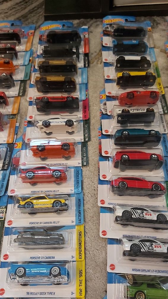 Kolekcja hot wheels