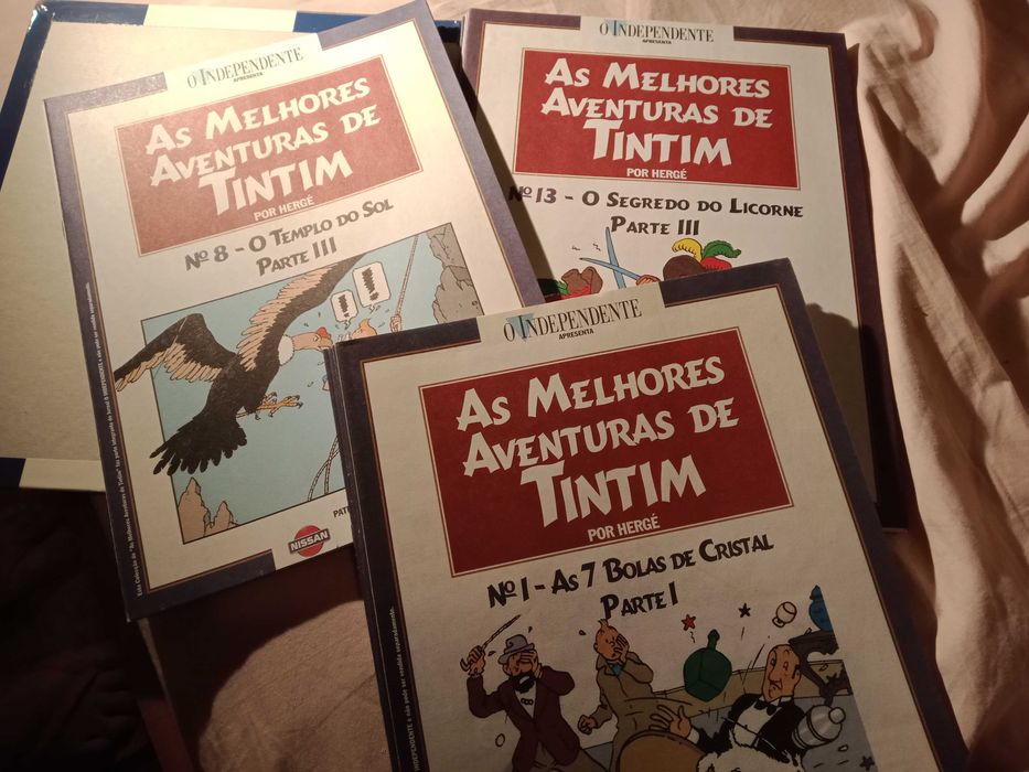 As mehores aventuras de TinTim - Hergé - Edição Jornal Independente