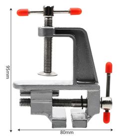 Imadło modelarskie 95x80mm ścisk stolarski metalowe imadełko