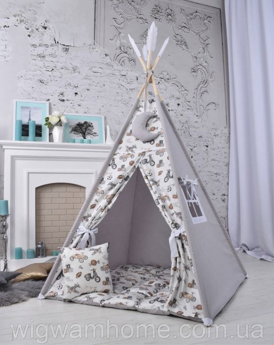 Вигвам комплект детская палатка дитяча вігвам намет шатер халабуда