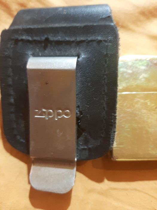 Зажигалка Зиппо с чехлом. Оригинал
