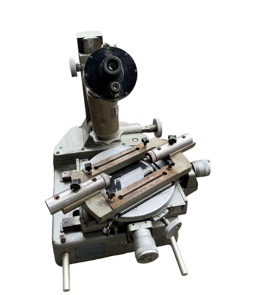 Mikroskop warsztatowy optyczny PZO - kompletny