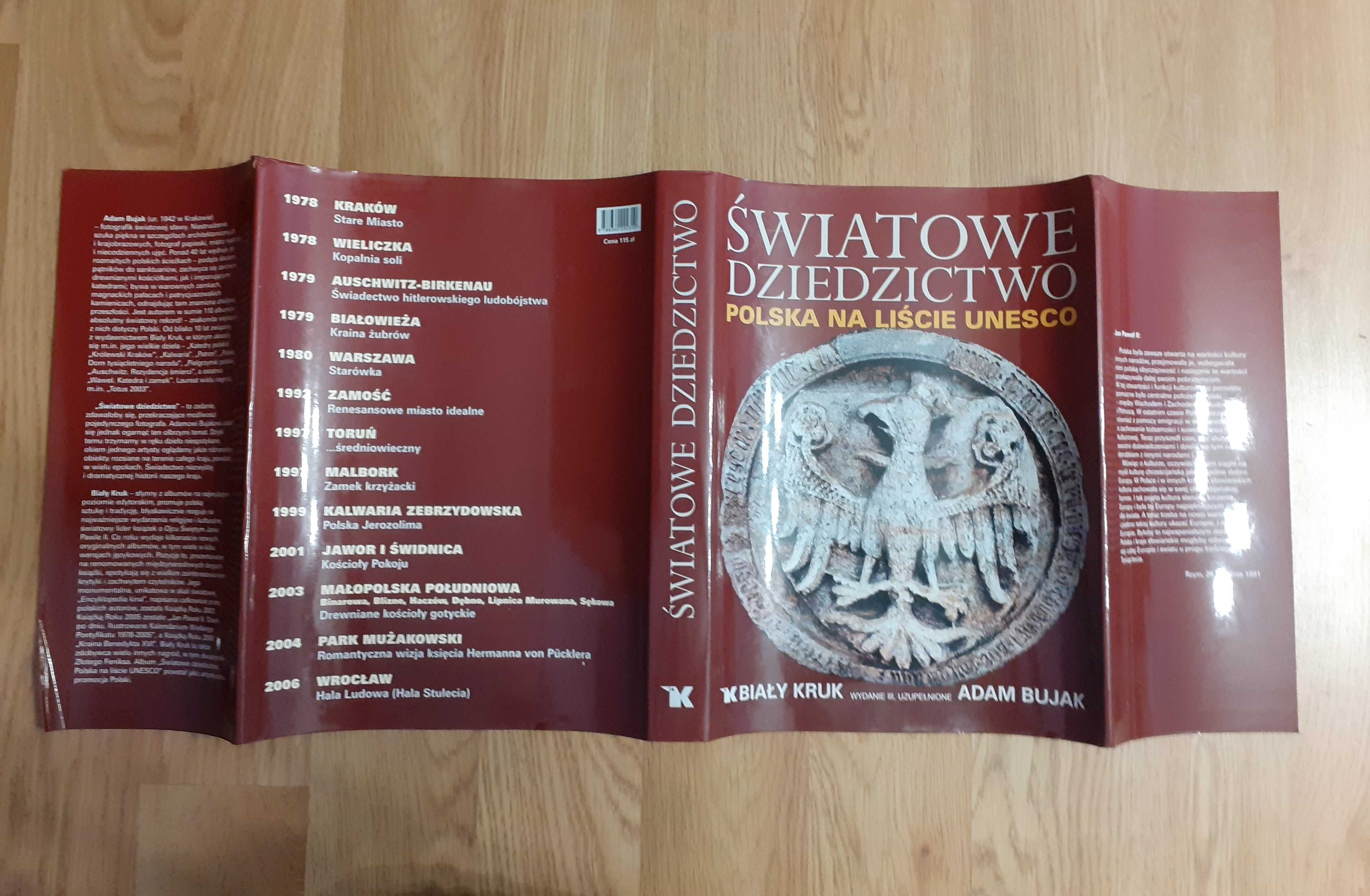 piękny album Światowe dziedzictwo. Polska na liście Unesco Adam Bujak