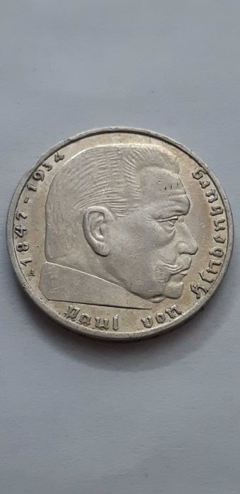 Niemcy III Rzesza 2 marki 1939 A - real foto - super