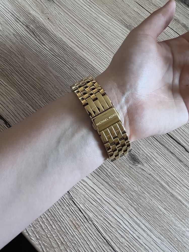 Złoty zegarek Michael Kors