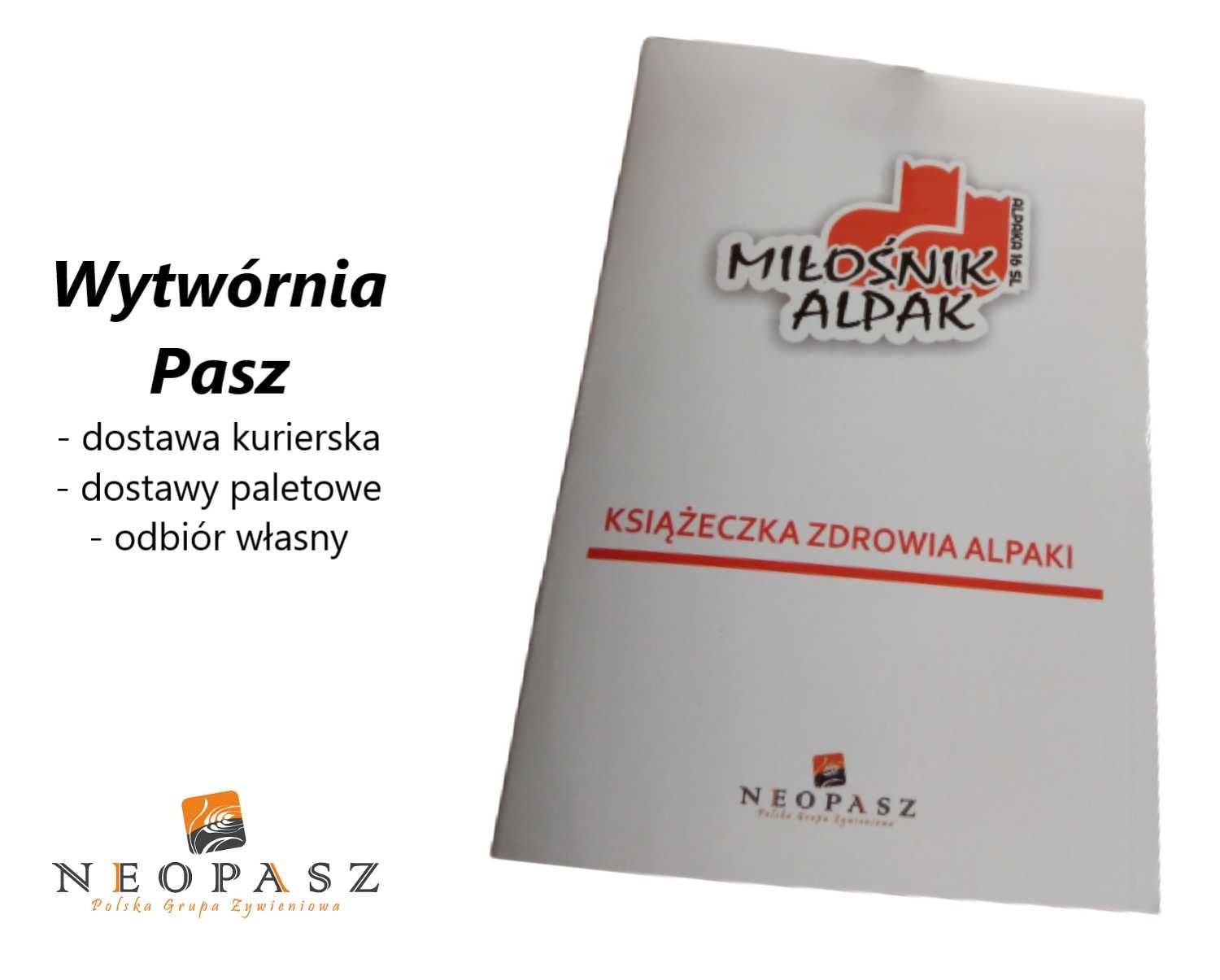 Pasza karma dla alpak. ALPAKA 16SL alpaki lamy 1,2t. - dostawa GRATIS