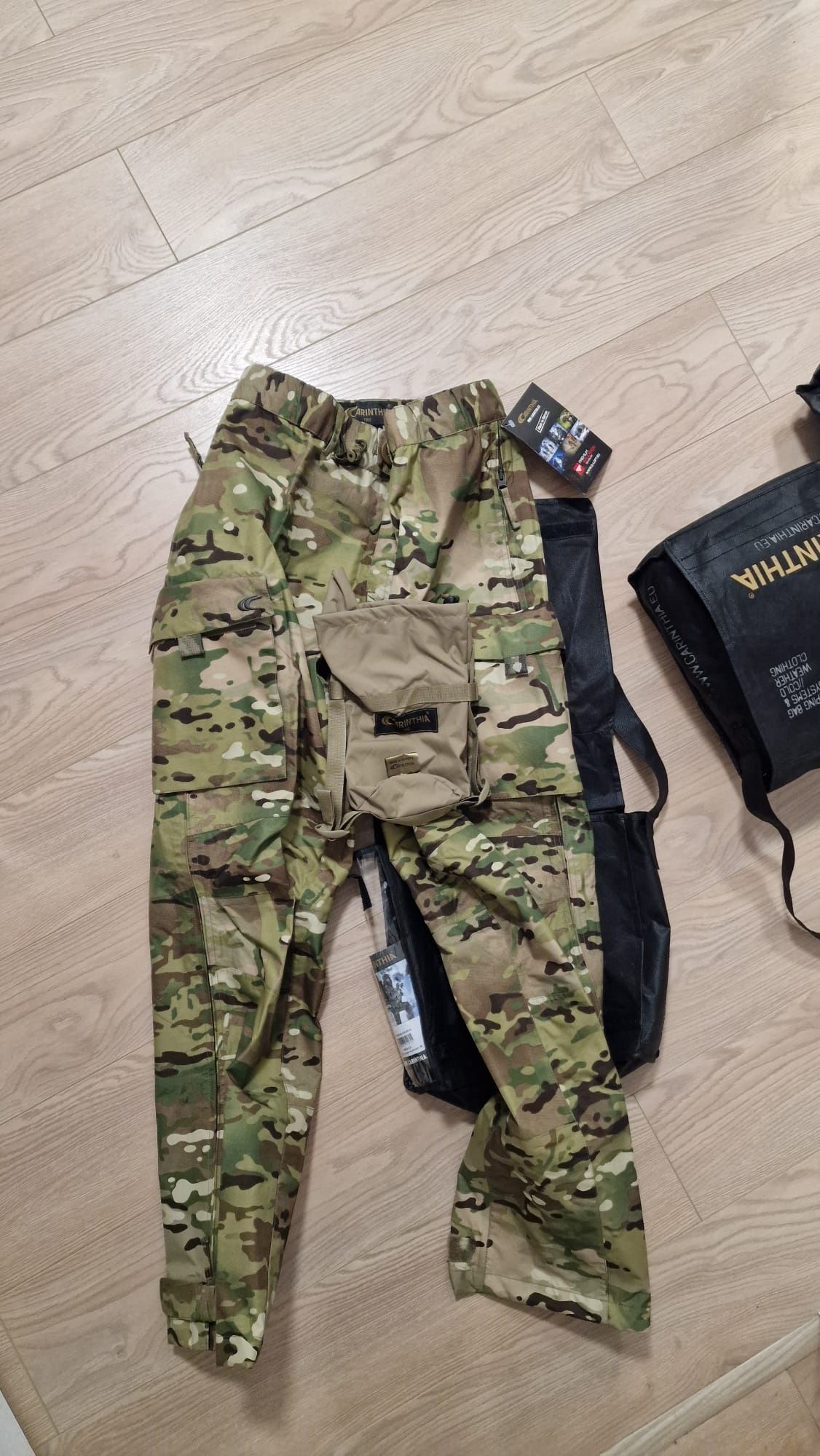 Carinthia PRG komplet multicam spodnie kurtka Gore-Tex L